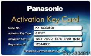  Licencja 8 telefonów systemowych IP
 Panasonic KX-NCS3508 