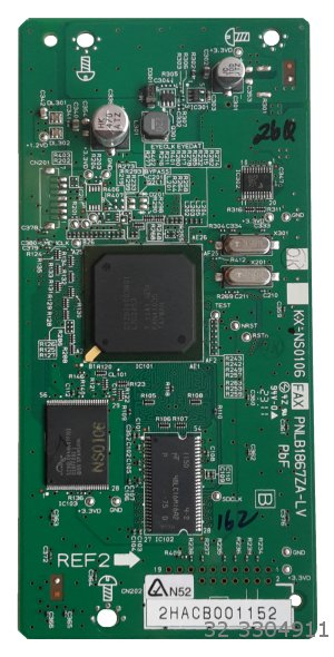 Karta serwera faksowego
Panasonic KX-NS0106 Karta serwera faksowego
Panasonic KX-NS0106
