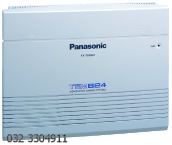  Centrala telefoniczna z moliwoci rozbudowy
 Panasonic KX-TES824 