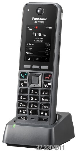 Dodatkowa, komfortowa słuchawka DECT
Panasonic KX-TPA73 Dodatkowa, komfortowa słuchawka DECT
Panasonic KX-TPA73