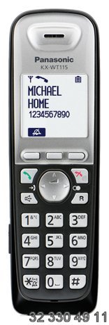 Słuchawka DECT
Panasonic KX-WT115 Słuchawka DECT
Panasonic KX-WT115